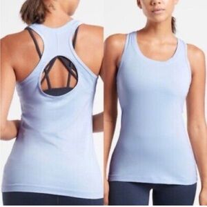 Athleta Nitro Tank Top Small Serendipity Blue